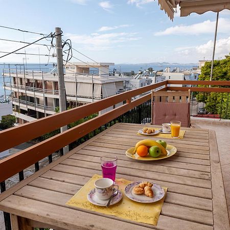 Sea View Apartment 100M From The Beach Saronida 外观 照片